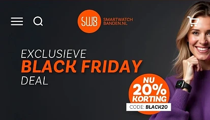 Smartwatchbanden.nl: 20% korting
