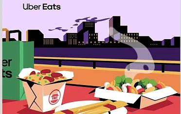 15 euro korting bij Uber Eats