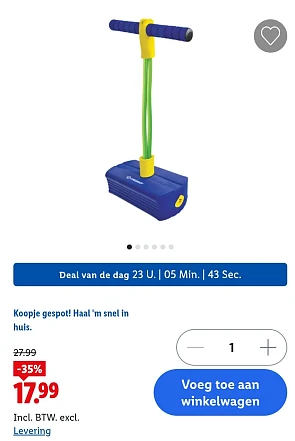 Pogo stick Fun jumper Schildkröt -35%