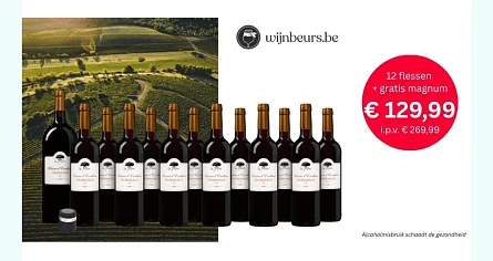 Wijnpakket met 51% korting voor Knack-lezers