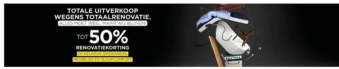 Molecule renovatiekorting tot -50%