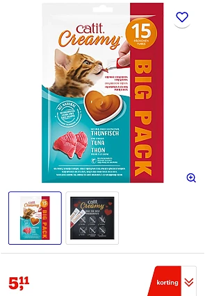 Cat It - Kattensnack 15 stuks