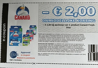 Canard fresh disc mooie promo in combi met wowi coupon
