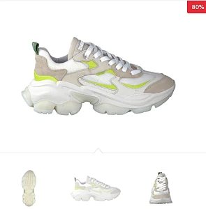 80% korting op Bronx sneakers