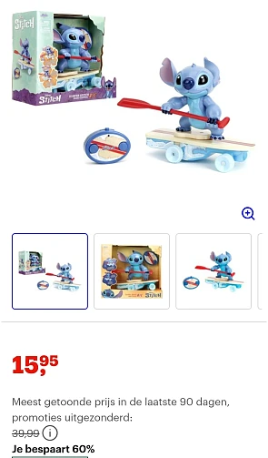 Disney Lilo & Stitch rc surfer -60%