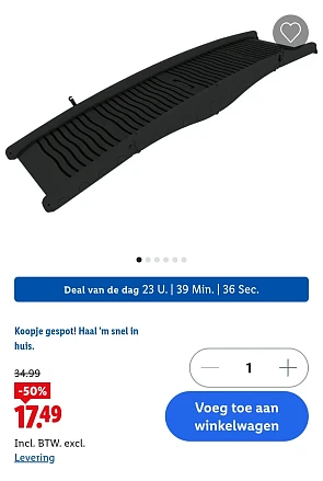 Hondenloopplank inklapbaar -50%