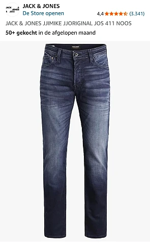 JACK & JONES jeansbroek vanaf €10,90