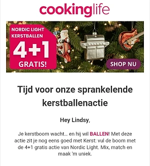 4+1 kerstballen Nordic Light 🎄