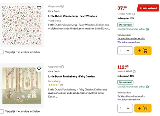 -25% behangpapier Little Dutch