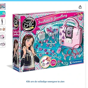 Clementoni sieraden maken met 68% korting