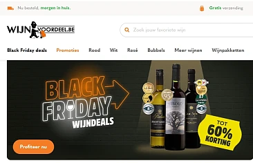 Wijnvoordeel: tot -60%