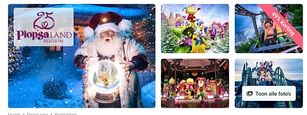 Winterticket Plopsaland Belgium