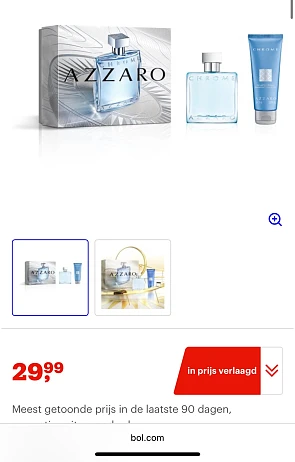 Azzaro Chrome Eau de Toilette Geschenkset