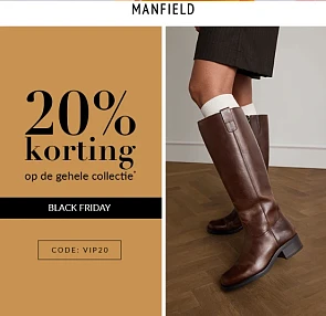 Manfield: 20% korting