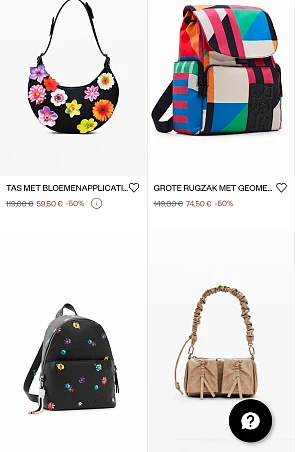 Desigual artikelen aan -50%