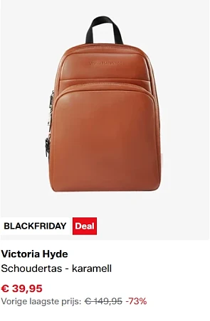 -73% rugzak/schoudertas Victoria Hyde
