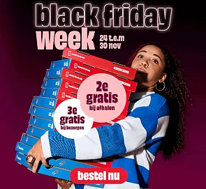 1+1 of 2+1 op pizza bij Domino's! 🍕