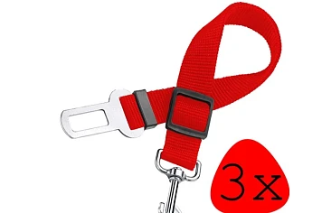 Koopje! Hondenriem Autogordel 3 stuks voor 4.99€ bij bol