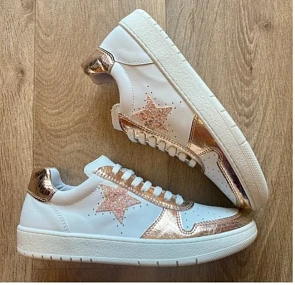 Lunella sneakers wit en goud voor 40€ bij bol in verschillende maten