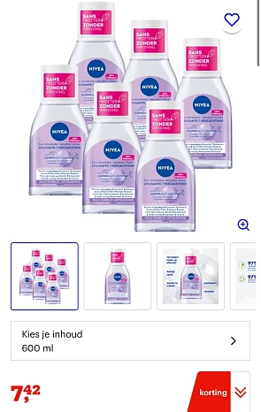 NIVEA Essentials Soothing Micellair Water