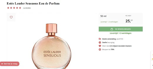 Parfum van Estée Lauder aan mega koopje!