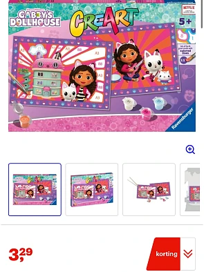 Ravensburger CreArt Gabby's Dollhouse