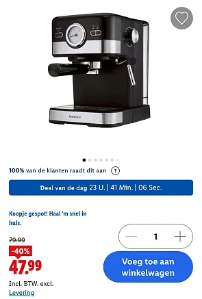 Image of espressomachine
