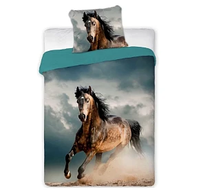 4.10€ voor een 1 persoons dekbedovertrek dat is 83% korting