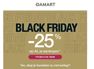 Damart: 25% korting