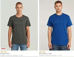 Tot 80% + 30% extra op G-Star Outlet