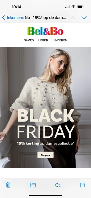 Black Friday bij Bel&Bo