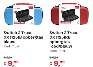 Switch 2 Trust opbergtassen