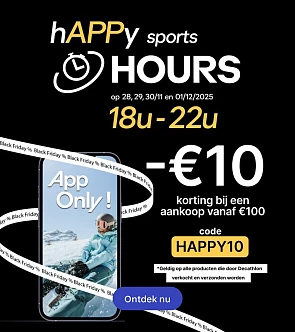 10% korting bij Decathlon tot 22u!
