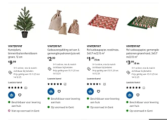 3+1 gratis op kerstartikelen bij IKEA 🎄🧑‍🎄