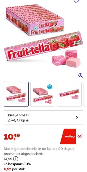 Image of fruittella