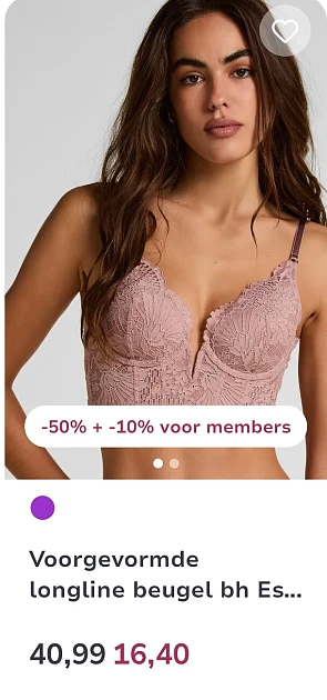 Tot 50% + 10% extra bij Hunkemöller!
