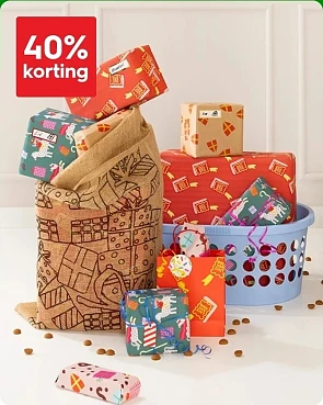 Sinterklaas artikelen -40%, snoepgoed en chocola 2e halve prijs