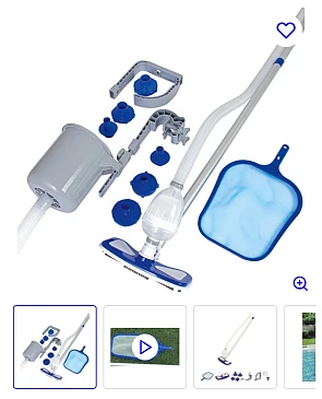 Bestway Zwembadreinigingsset -70%