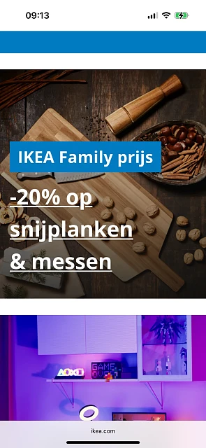 -20% op snijplanken en messen