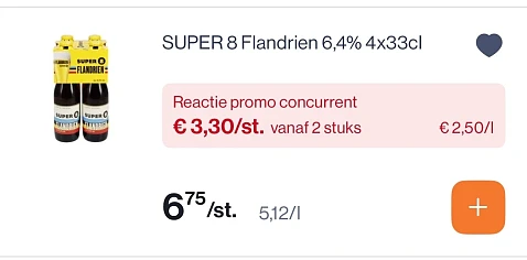 Flandrien en Leffe tot -50%