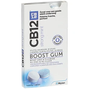 Gratis pakje CB12 Boost Gum