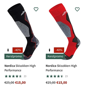 Tot -40% korting op wintersokken