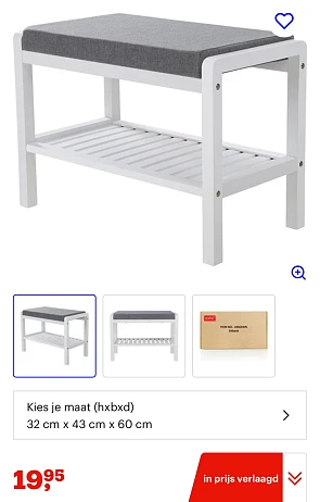 Hoppa! Bamboe zitbank