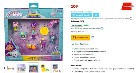 -59% op Gabby's figurenset