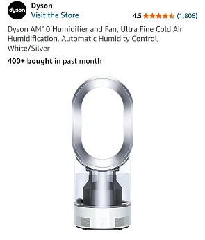 Dyson AM10 luchtbevochtiger -50%