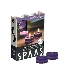 Spaas Geurtheelicht Clearlights 24 stuks -72%