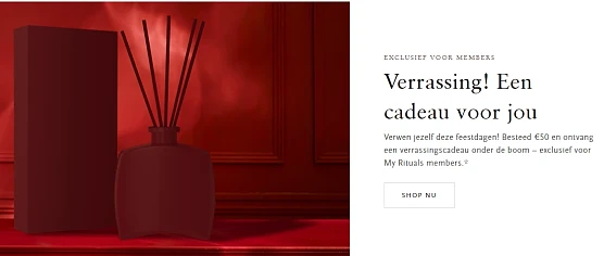 Gratis geschenk bij Rituals 🎁✨