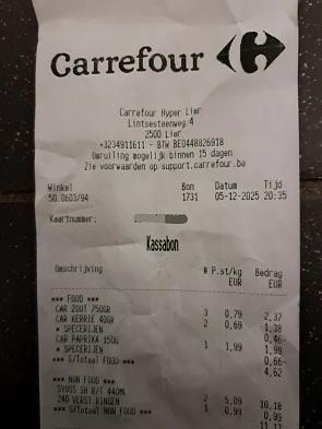 Carrefour kruiden 2+1