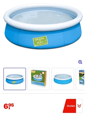 Bestway Opblaas Zwembad