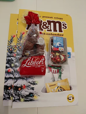 50% korting op Sint chocolade en Adventskalenders